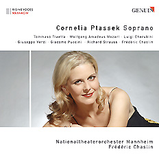 CD album cover 'Cornelia Ptassek - Sopran' (GEN 86080) with Cornelia Ptassek