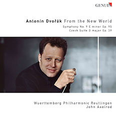 CD album cover 'Antonin Dvorák: From the New World' (GEN 87105) with Württembergische Philharmonie Reutlingen ...