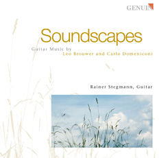 CD album cover 'Soundscapes' (GEN 88527) with Rainer Stegmann