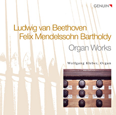 CD album cover 'Ludwig van Beethoven & Felix Mendelssohn Bartholdy' (GEN 89530) with Wolfgang Kleber