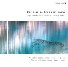 CD album cover 'Der einzige Krebs im Bache' (GEN 16399) with Annette Unternhrer-Gfeller, Thomas Unternhrer