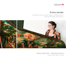 CD album cover 'Scherzando' (GEN 16411) with Anke Dennert