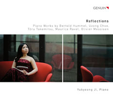 CD album cover 'Reflections' (GEN 18609) with Yukyeong Ji