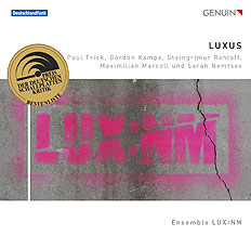 CD album cover 'LUXUS' (GEN 16443) with LUX:NM