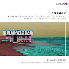 CD album cover 'STRANDGUT' (GEN 18628) with LUX:NM