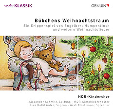 CD album cover 'Bübchens Weihnachtstraum' (GEN 19638) with MDR-Kinderchor, MDR-Sinfonieorchester, Lisa Rothländer ...