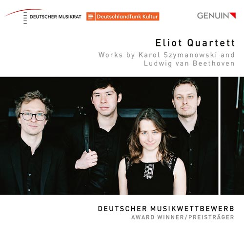 CD album cover 'Eliot Quartett' (GEN 19661) with Eliot Quartett