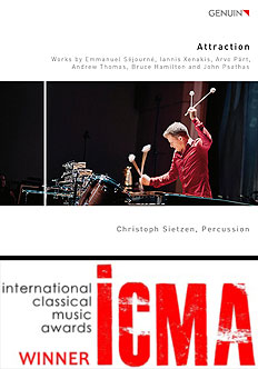 Christoph Sietzen receives the Special ICMA Award YOUNG ARTIST OF THE YEAR