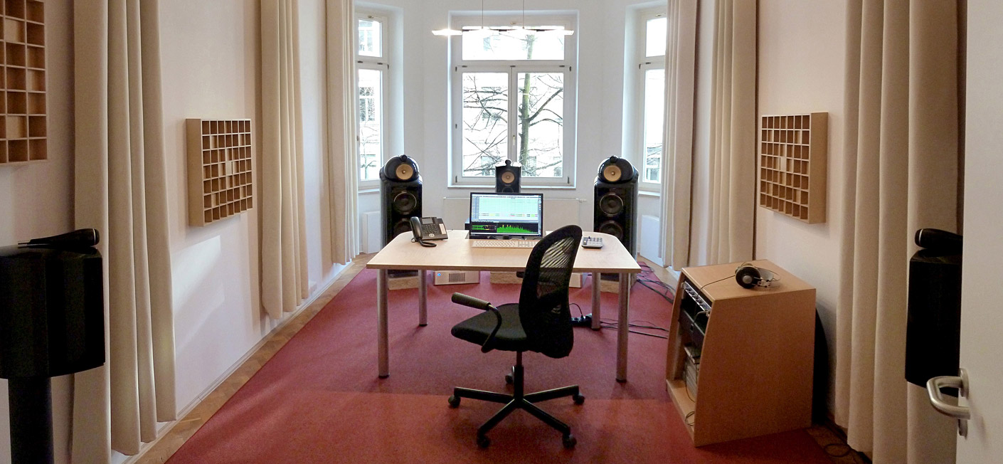 Studio 2 von GENUIN classics | recording group in Leipzig