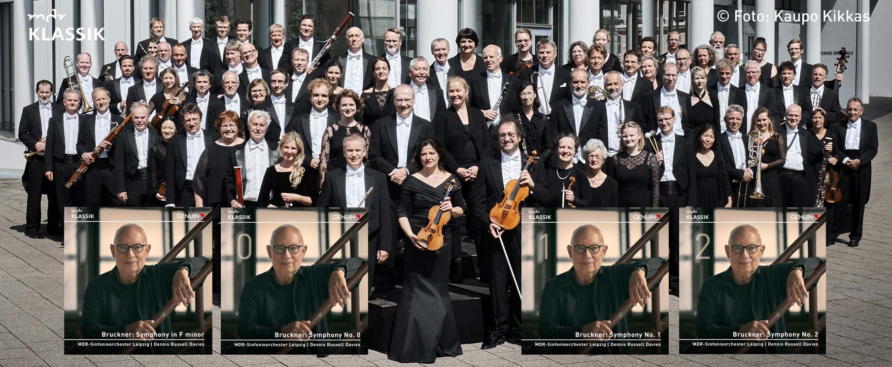 Eine neue Prespektive auf Bruckners sinfonisches Werk von Dennis Russell Davies und dem MDR Sinfonieorchester