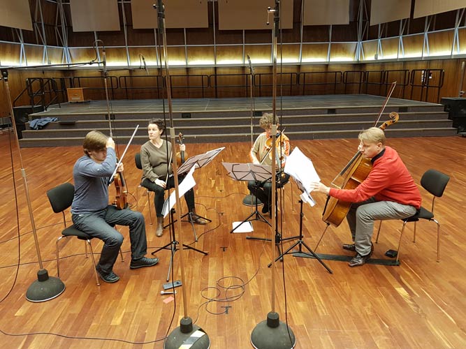 Picture of Sendesaal Koeln Asasello Quartett