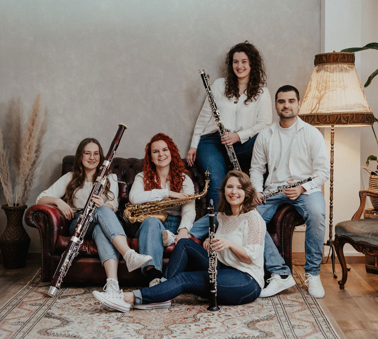 Sonus Quintett Artist photo of Sonus Quintett - Oboe, Klarinette, Saxophon, Bassklarinette und Fagott