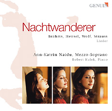 CD album cover 'Nachtwanderer (Night Wanderer)' (GMP 04507) with Ann-Katrin Naidu, Robert Kulek