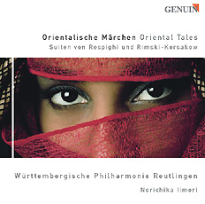 Orientalische Märchen - Oriental Tales CD album cover 'Orientalische Märchen - Oriental Tales' (GEN 04047) with Württembergische Philharmonie Reutlingen ...