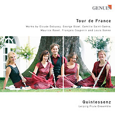 CD album cover 'Tour de France' (GEN 87108) with Quintessenz