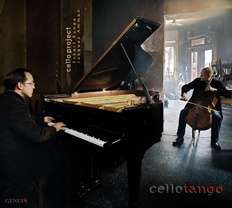 cellotango CD album cover 'cellotango' (GEN 88126) with cello project - Eckart Runge, Jacques Ammon