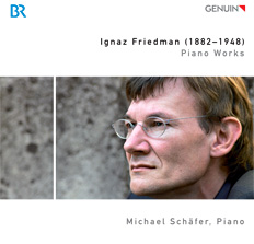 CD album cover 'Ignaz Friedman ' (GEN 89149) with Michael Schäfer