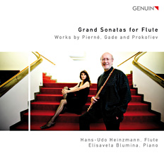 CD album cover 'Pierné . Gade . Prokofiev' (GEN 10173 ) with Elisaveta Blumina, Hans-Udo Heinzmann