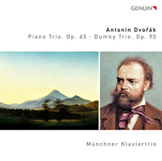 CD album cover 'Antonín Dvorák' (GEN 11194 ) with Münchner Klaviertrio