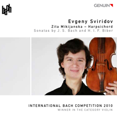 CD album cover 'Evgeny Sviridov' (GEN 11207) with Evgeny Sviridov, Zita Mikijanska