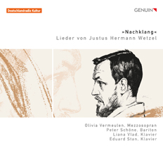 CD album cover 'Nachklang' (GEN 12223) with Olivia Vermeulen, Peter Schöne, Liana Vlad, Eduard Stan