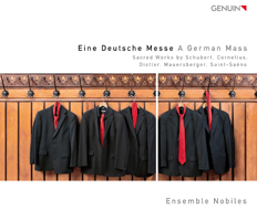 CD album cover 'A German Mass' (GEN 12242) with Ensemble Nobiles