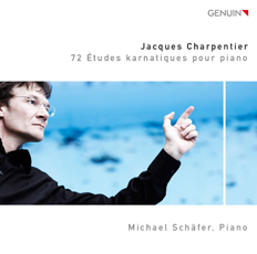 CD album cover 'Jacques Charpentier' (GEN 12257) with Michael Schäfer