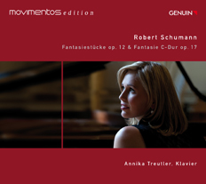 CD album cover 'Robert Schumann' (GEN 13272) with Annika Treutler