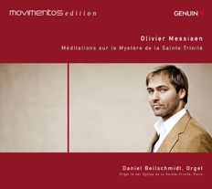 CD album cover 'Olivier Messiaen (1908-1992)' (GEN 13276) with Daniel Beilschmidt