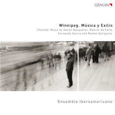 Winnipeg. Música y Exilio CD album cover 'Winnipeg. Música y Exilio' (GEN 13281) with Ensemble Iberoamericano