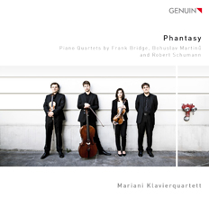 CD album cover 'Phantasy' (GEN 13259) with Mariani Klavierquartett