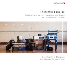 Theremin-Sonaten CD album cover 'Theremin-Sonaten' (GEN 15363) with Carolina Eyck, Christopher Tarnow