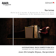 CD album cover 'Varietas' (GEN 16420) with Jean-Christophe Dijoux