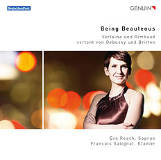 Being Beauteous CD album cover 'Being Beauteous' (GEN 16430) with Eva Resch, François Salignat