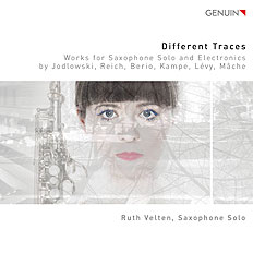 Different Traces CD album cover 'Different Traces' (GEN 16424) with Ruth Velten