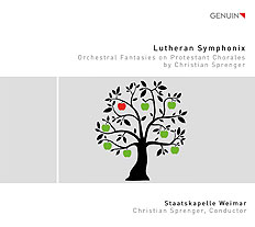 CD album cover 'Lutheran Symphonix' (GEN 16440) with Staatskapelle Weimar, Christian Sprenger ...