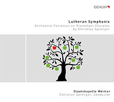 Lutheran Symphonix CD album cover 'Lutheran Symphonix' (GEN 16440) with Staatskapelle Weimar, Christian Sprenger ...