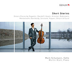 CD album cover 'Short Stories' (GEN 17458) with Mark Schumann, Martin Klett