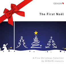 CD album cover 'The First Noël' (GEN 17487) with Musica Lingua, Anna Christiane Neumann, MDR-Rundfunkchor ...