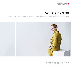CD album cover 'Auff die Maÿerin' (GEN 18492) with Kärt Ruubel