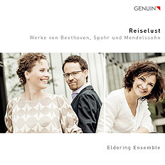 Reiselust CD album cover 'Reiselust' (GEN 18607) with Eldering Ensemble