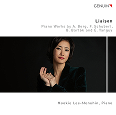 CD album cover 'Liaison' (GEN 18604) with Mookie Lee-Menuhin