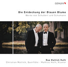 CD album cover 'Die Entdeckung der Blauen Blume' (GEN 19641) with Christian Mattick, Mathias Huth