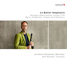 CD album cover 'Le Ballet Imaginaire' (GEN 19646) with Jeremias Schwarzer, Ralf Waldner