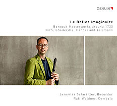 Le Ballet Imaginaire CD album cover 'Le Ballet Imaginaire' (GEN 19646) with Jeremias Schwarzer, Ralf Waldner