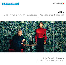 Eden CD album cover 'Eden' (GEN 19644) with Eva Resch, Eric Schneider