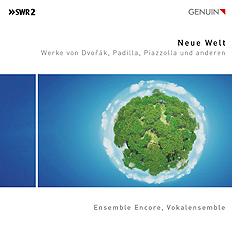 CD album cover 'Neue Welt' (GEN 19670) with Ensemble Encore