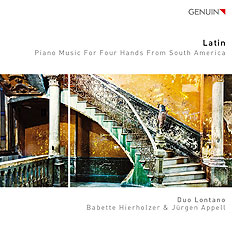 CD album cover 'Latin' (GEN 20685) with Duo Lontano