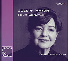 CD album cover 'Joseph Haydn' (GEN 20686) with Brigitte Meyer