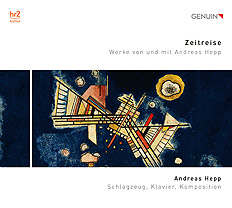 CD album cover 'Zeitreise' (GEN 20687) with Andreas Hepp